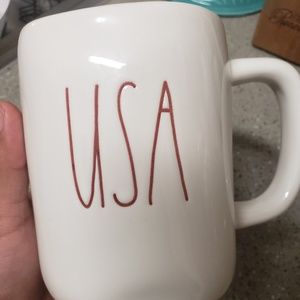 Rae dunn USA mug